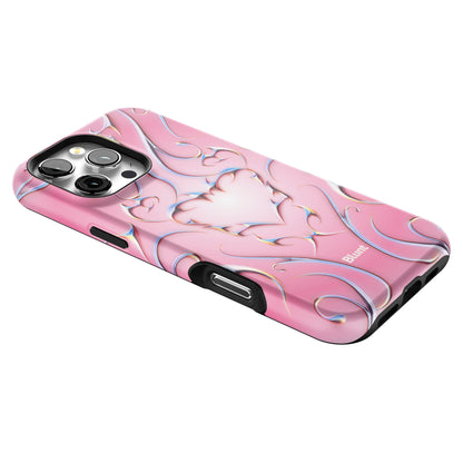 Bubble Heart iPhone Case gallery - Iphone_16_Pro_Max_2