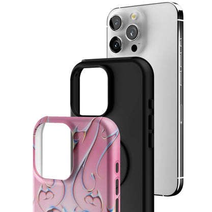 Bubble Heart iPhone Case gallery - Iphone_16_Pro_Max_3