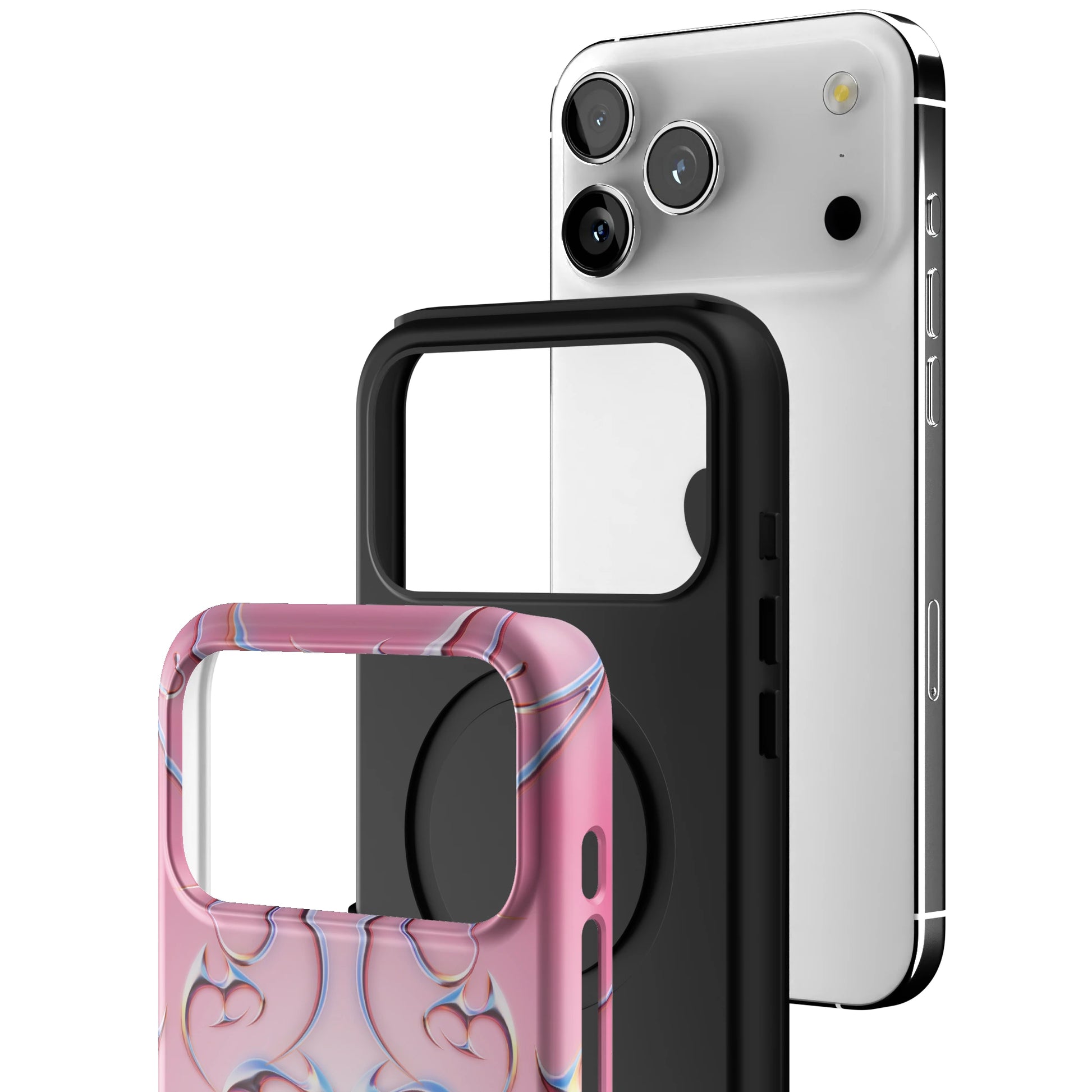 Bubble Heart iPhone Case gallery - Iphone_17_Pro_Max_3