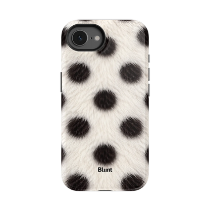 Polka Fuzz iPhone Case