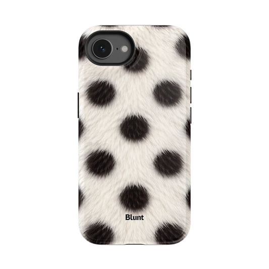 Polka Fuzz iPhone Case