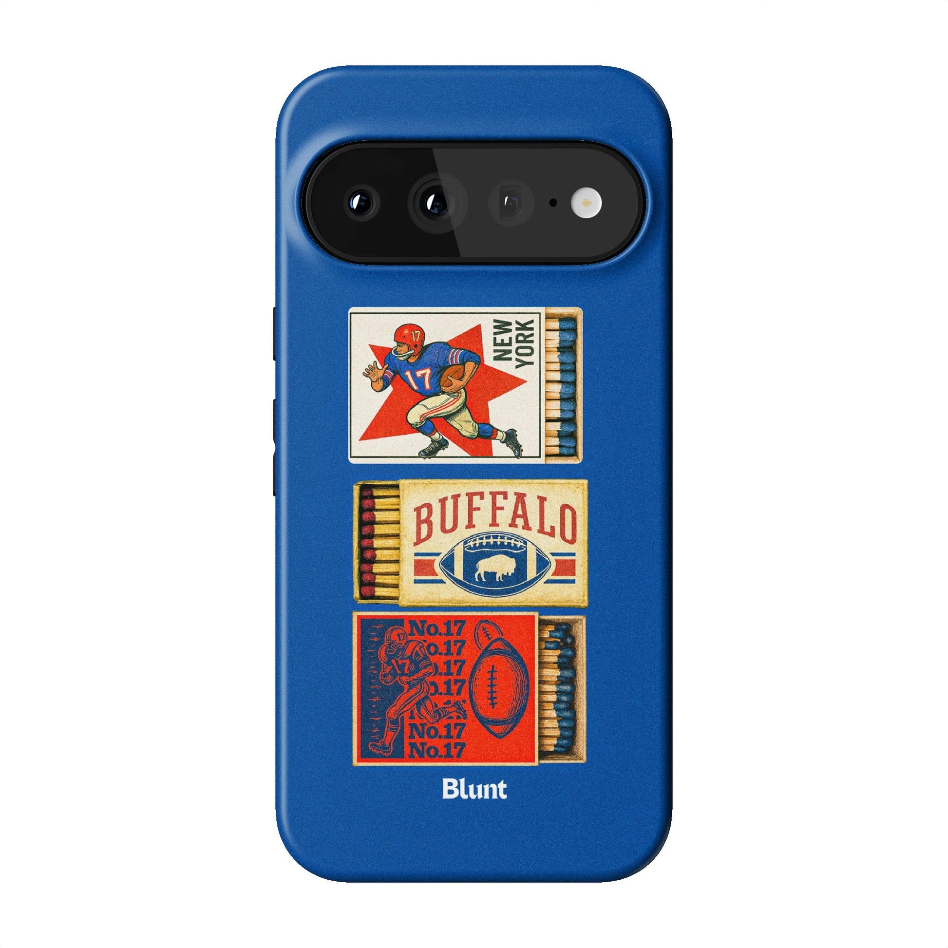 Buffalo Football Pixel Case - Blunt Cases