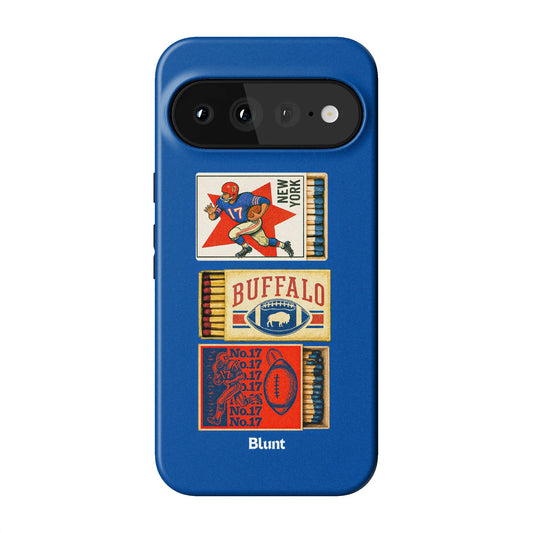 Buffalo Football Pixel Case - Blunt Cases