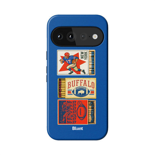 Buffalo Football Pixel Case - Blunt Cases
