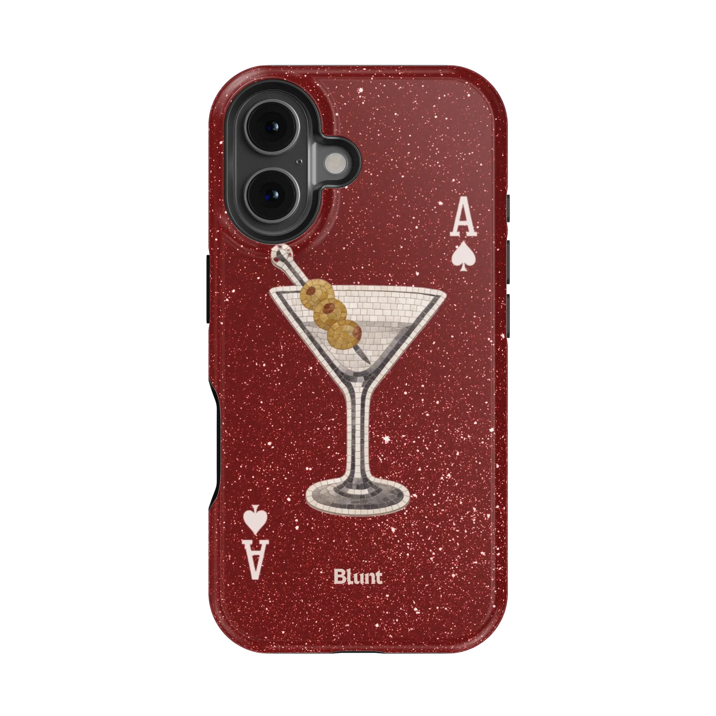Red Dirty Martini iPhone Case