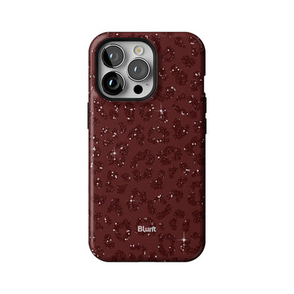 Burgundy Cheetah Print iPhone Case gallery - Iphone_13_Pro_1