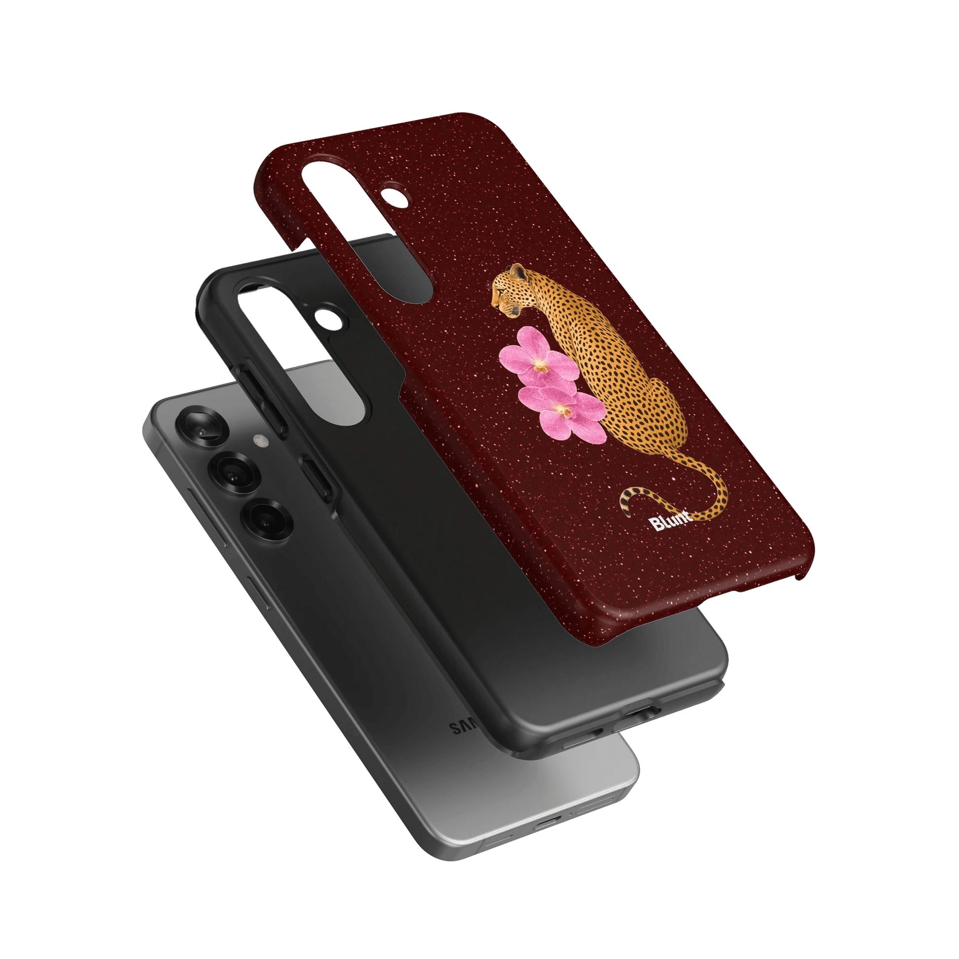 Burgundy Cleo Samsung Case - Blunt Cases