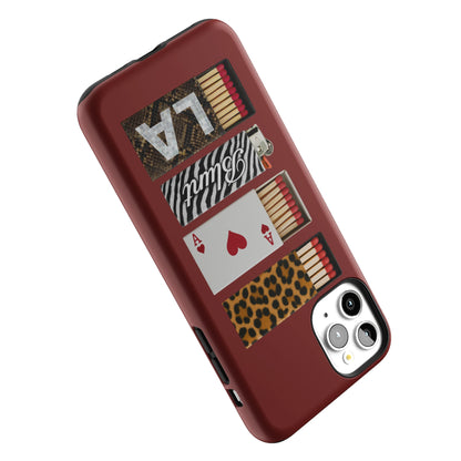 Burgundy Match iPhone Case gallery - Iphone_11_Pro_Max_5