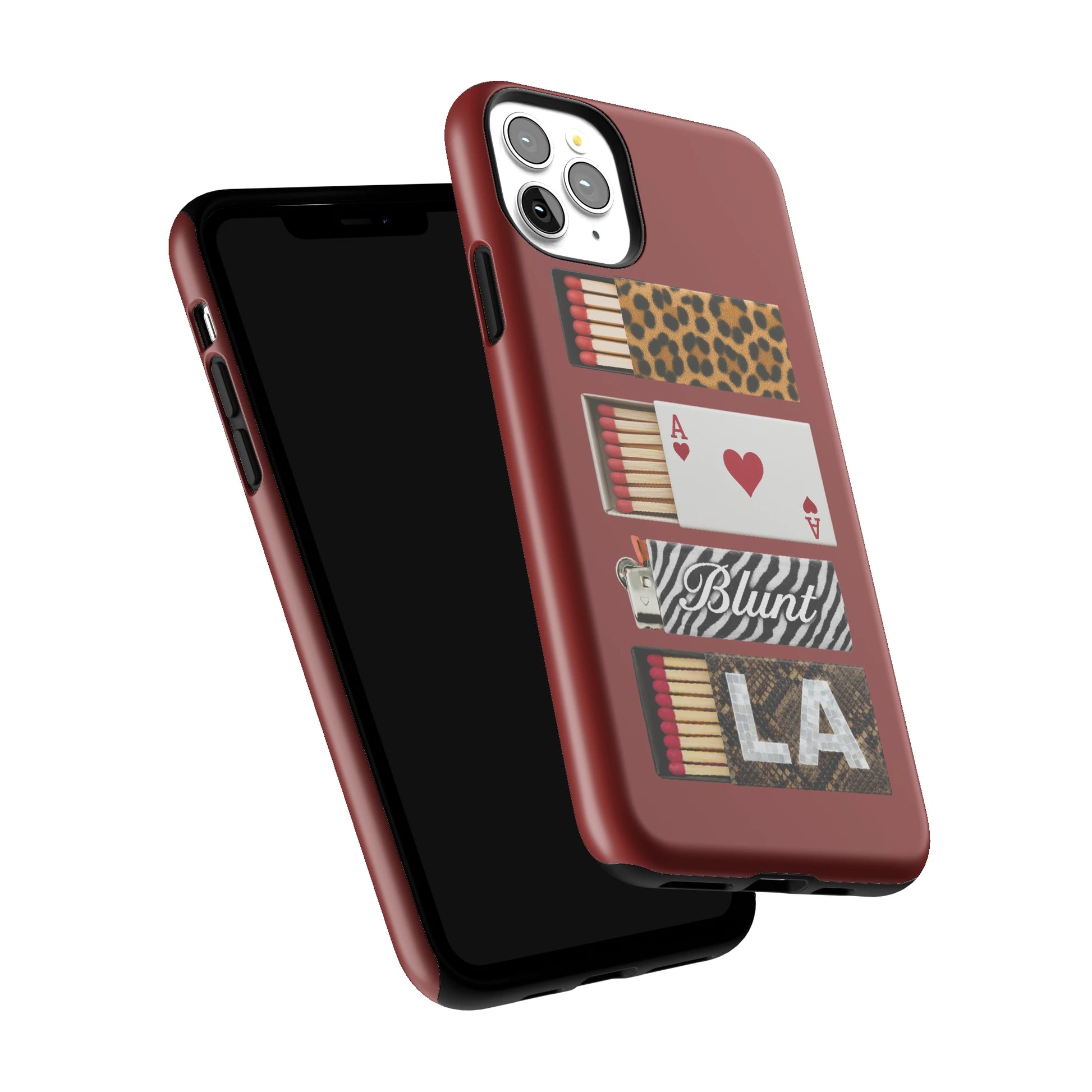 Burgundy Match iPhone Case gallery - Iphone_11_Pro_Max_6