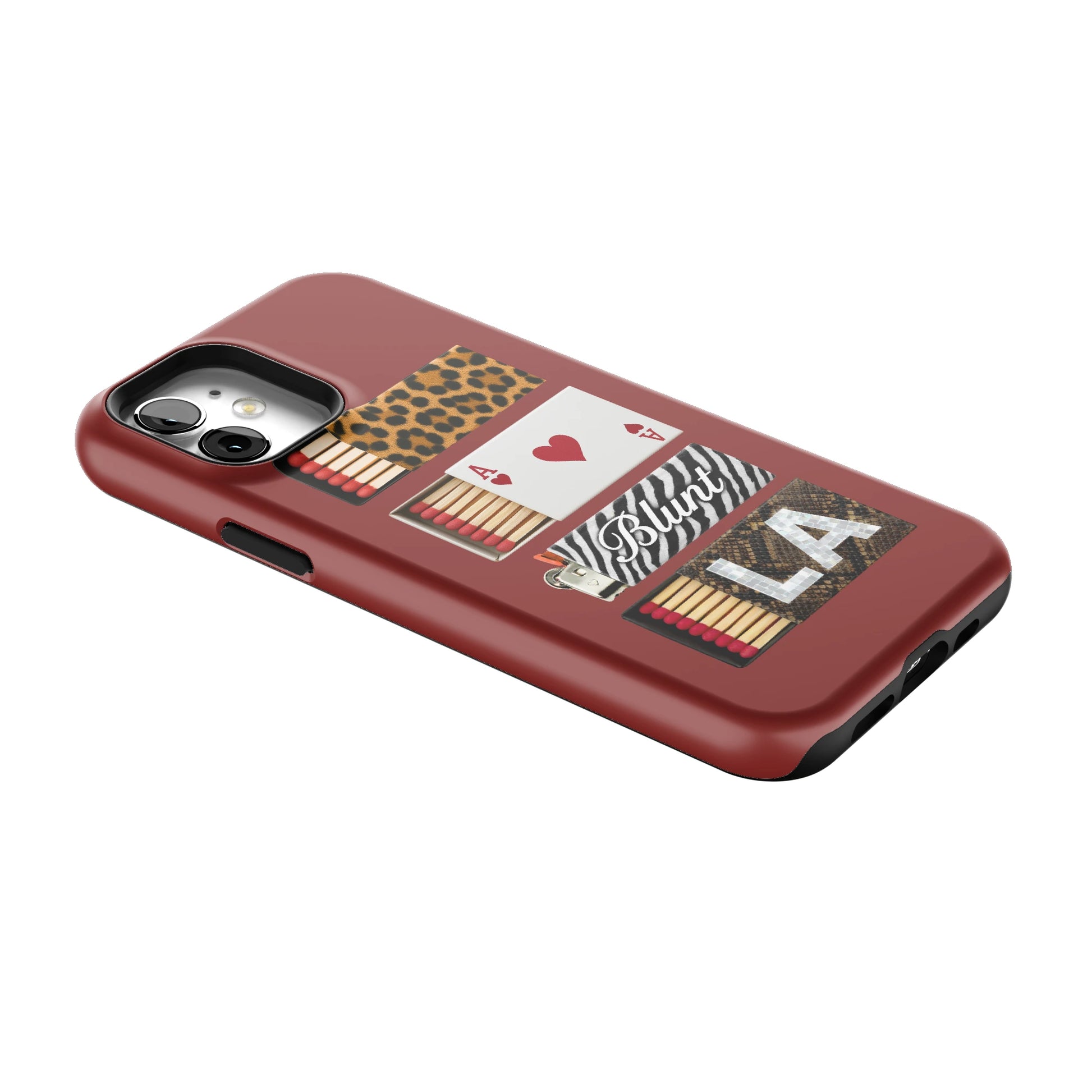 Burgundy Match iPhone Case gallery - Iphone_12_Iphone_2