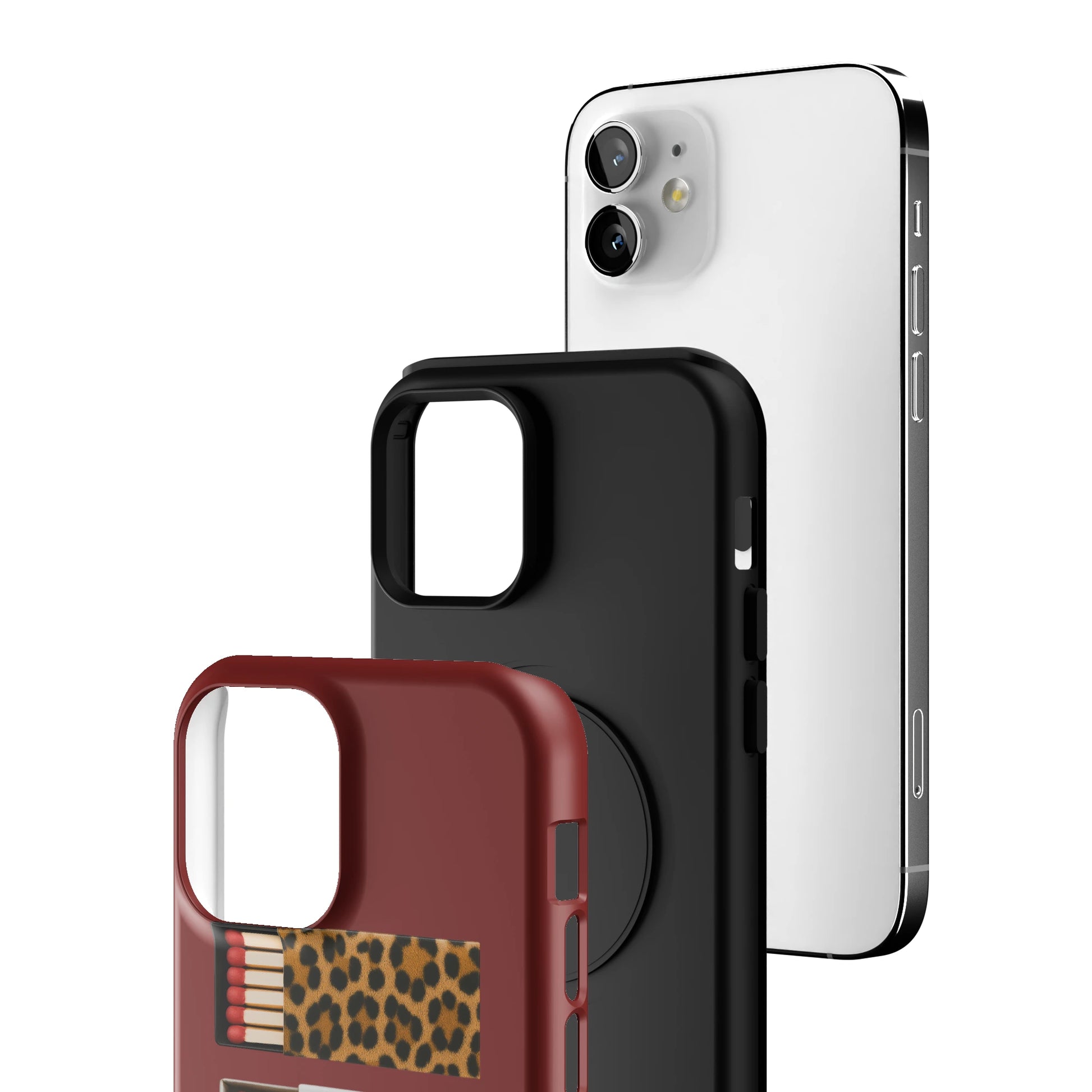 Burgundy Match iPhone Case gallery - Iphone_12_Iphone_3