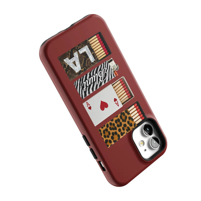 Burgundy Match iPhone Case gallery - Iphone_12_Iphone_5