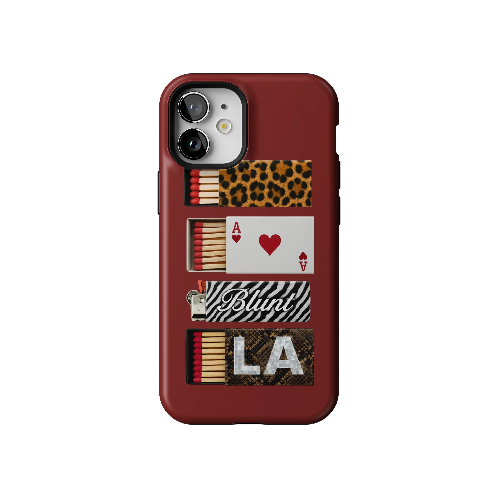Burgundy Match iPhone Case gallery - Iphone_12_Mini_Air_Plus_1