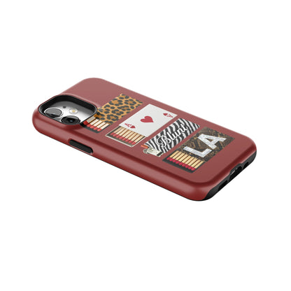 Burgundy Match iPhone Case gallery - Iphone_12_Mini_Air_Plus_2