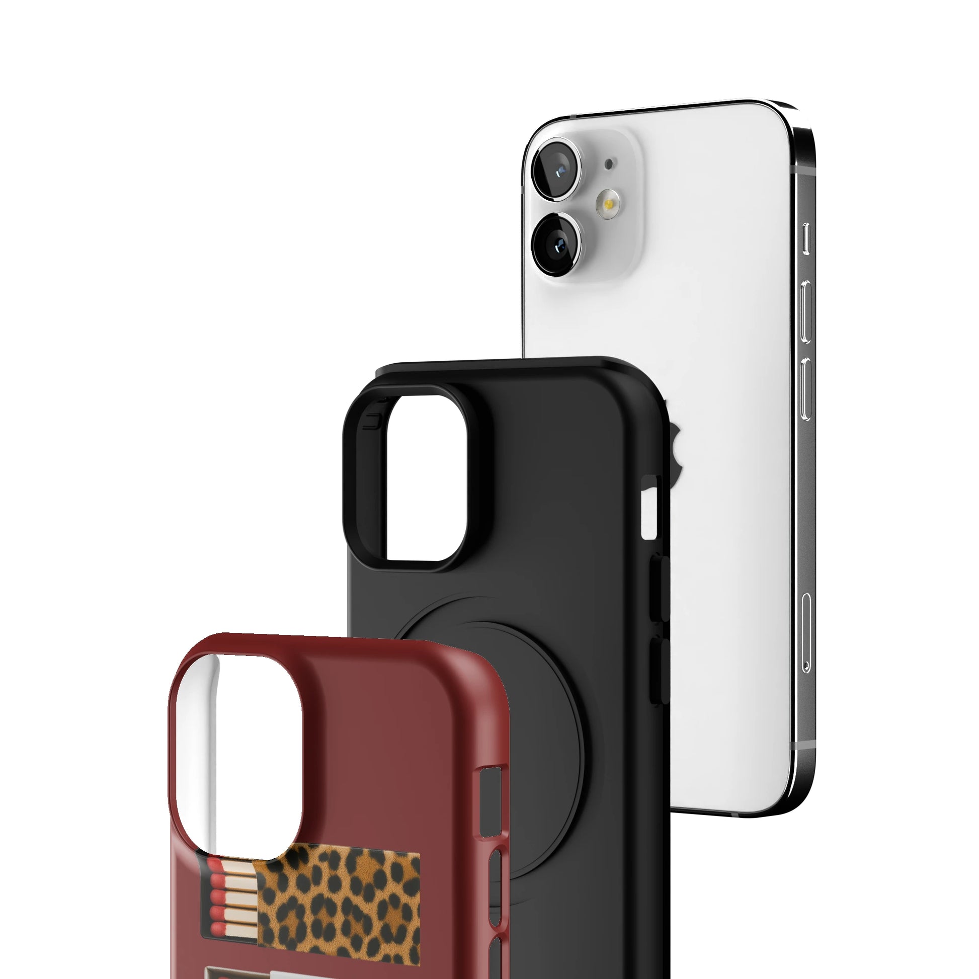 Burgundy Match iPhone Case gallery - Iphone_12_Mini_Air_Plus_3