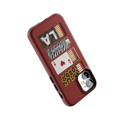 Burgundy Match iPhone Case gallery - Iphone_12_Mini_Air_Plus_5