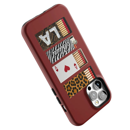 Burgundy Match iPhone Case gallery - Iphone_12_Pro_Max_5