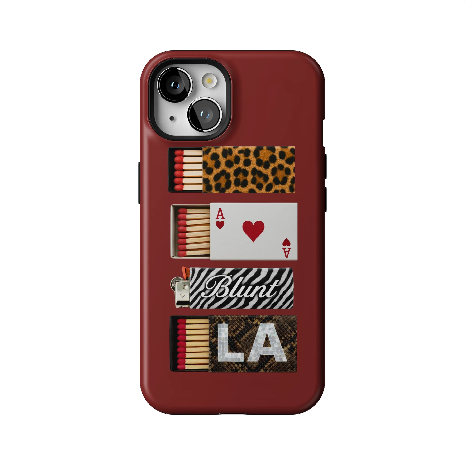 Burgundy Match iPhone Case gallery - Iphone_13_Iphone_1