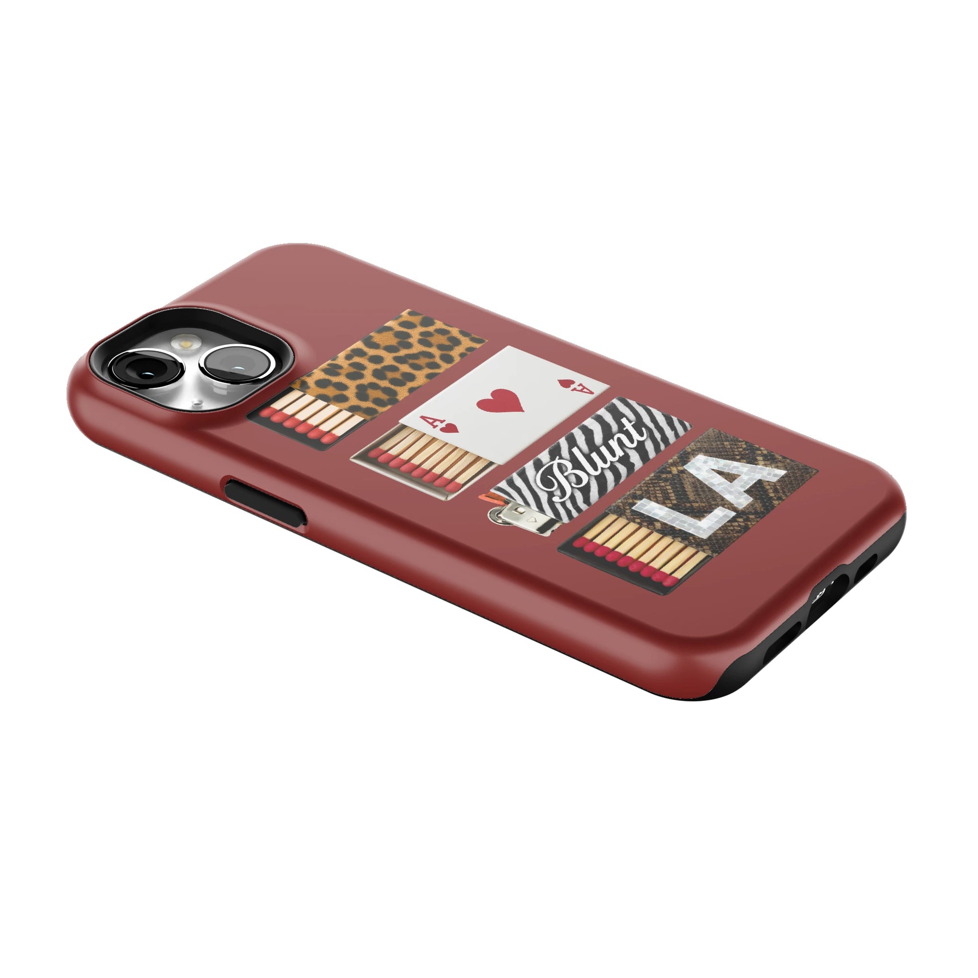 Burgundy Match iPhone Case gallery - Iphone_13_Iphone_2