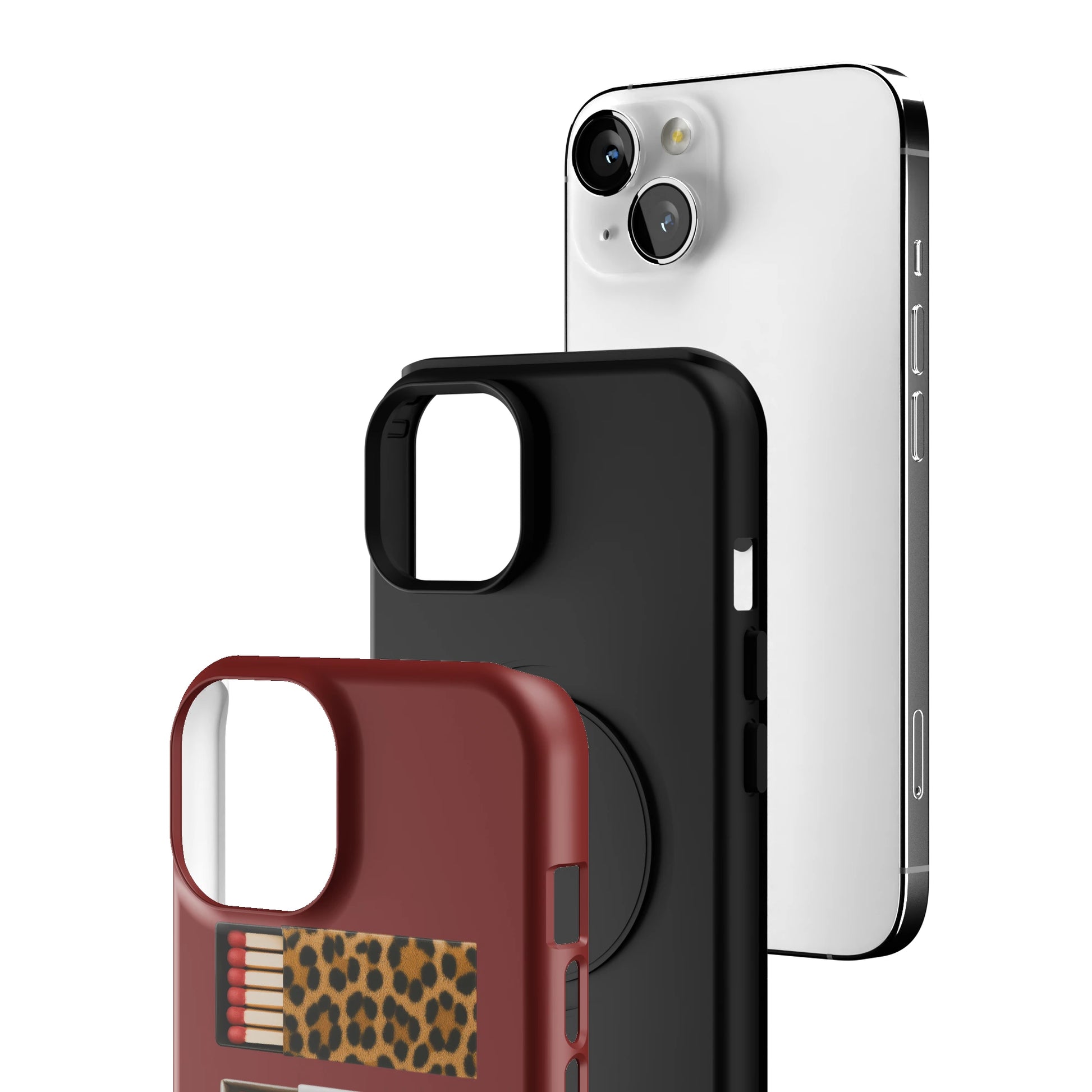 Burgundy Match iPhone Case gallery - Iphone_13_Iphone_3