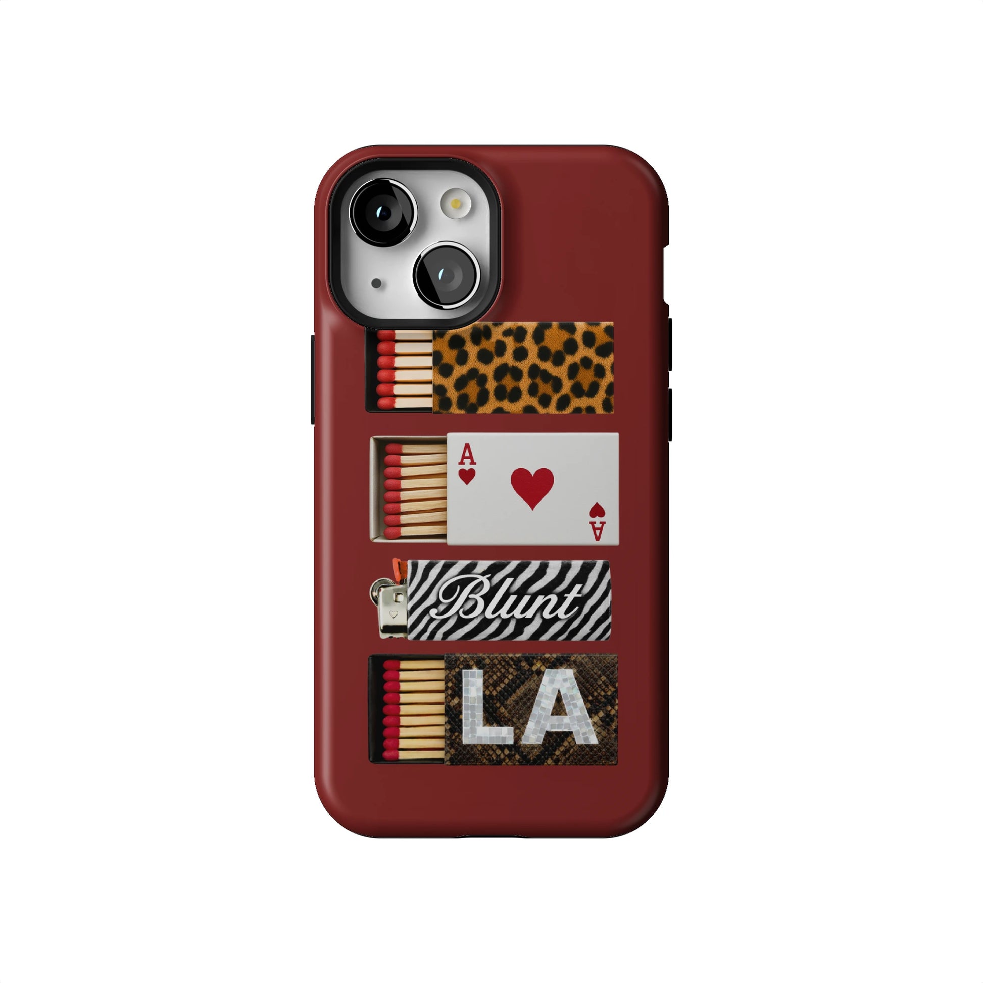 Burgundy Match iPhone Case gallery - Iphone_13_Mini_Air_Plus_1
