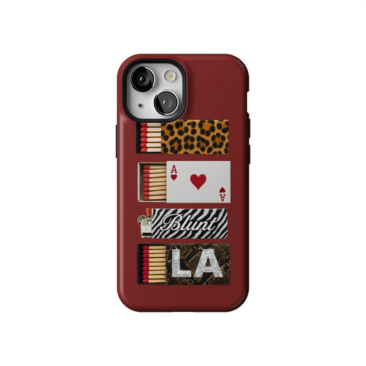Burgundy Match iPhone Case gallery - Iphone_13_Mini_Air_Plus_1