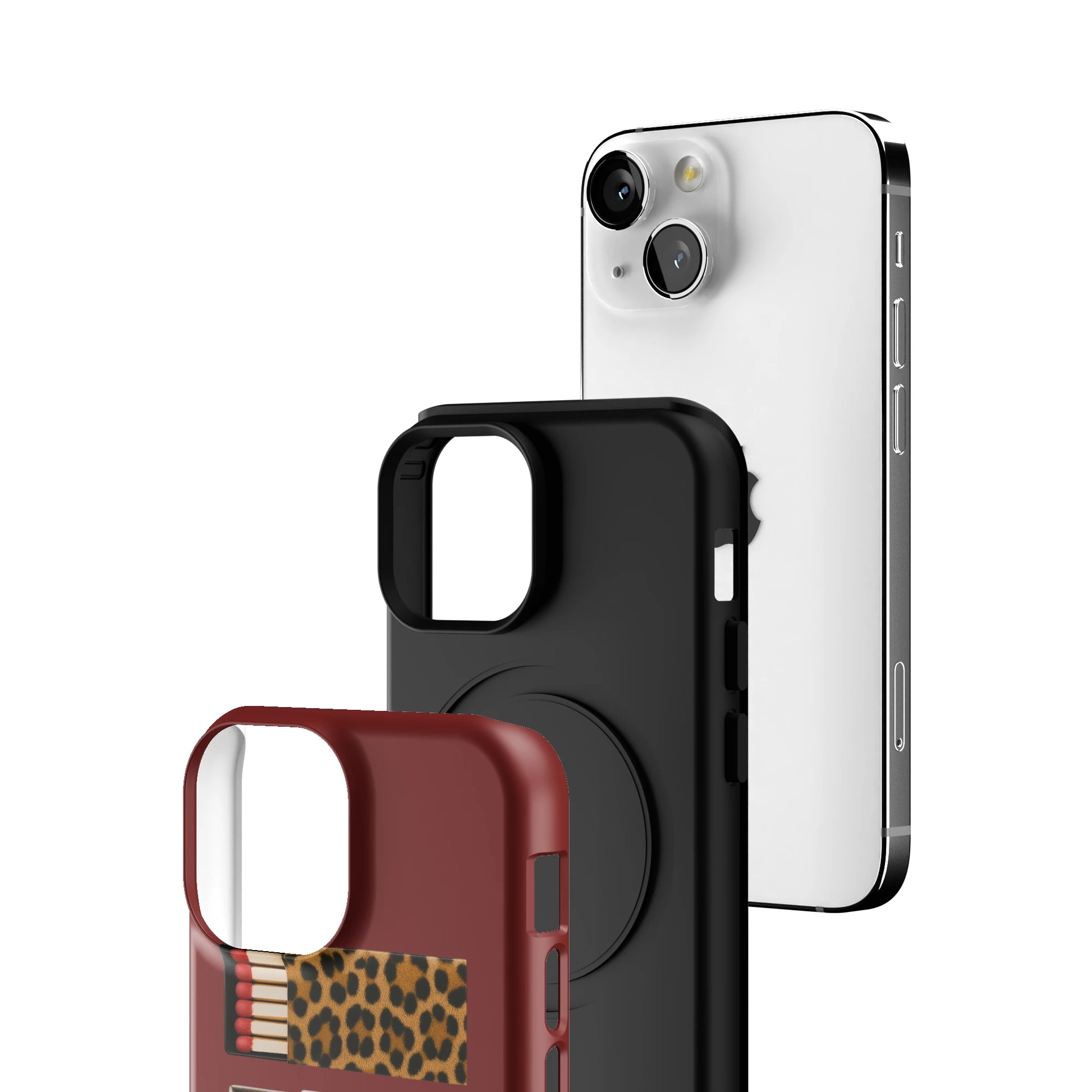 Burgundy Match iPhone Case gallery - Iphone_13_Mini_Air_Plus_3
