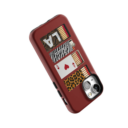 Burgundy Match iPhone Case gallery - Iphone_13_Mini_Air_Plus_5