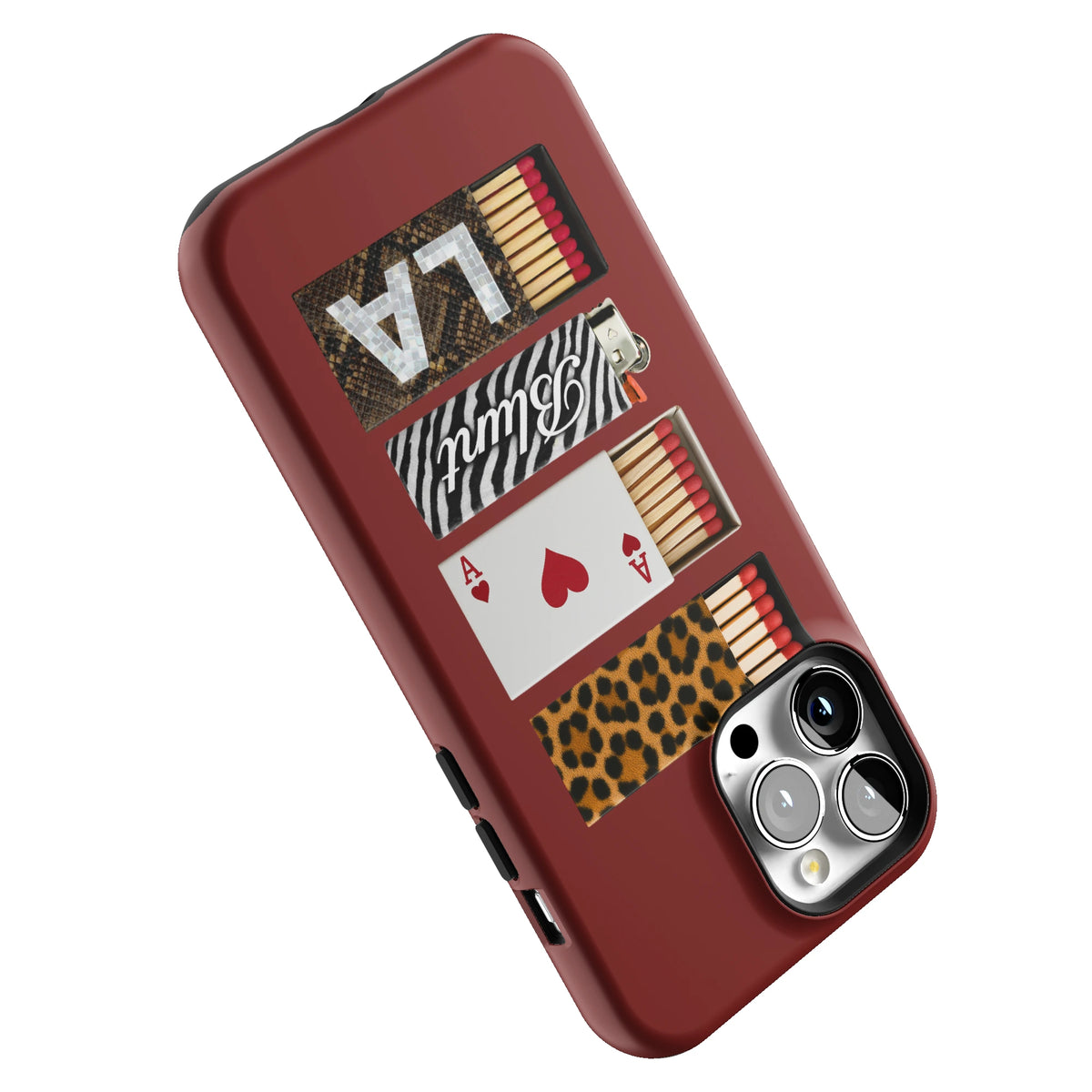 Burgundy Match iPhone Case gallery - Iphone_13_Pro_Max_5