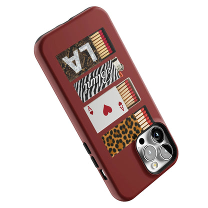 Burgundy Match iPhone Case gallery - Iphone_13_Pro_Max_5