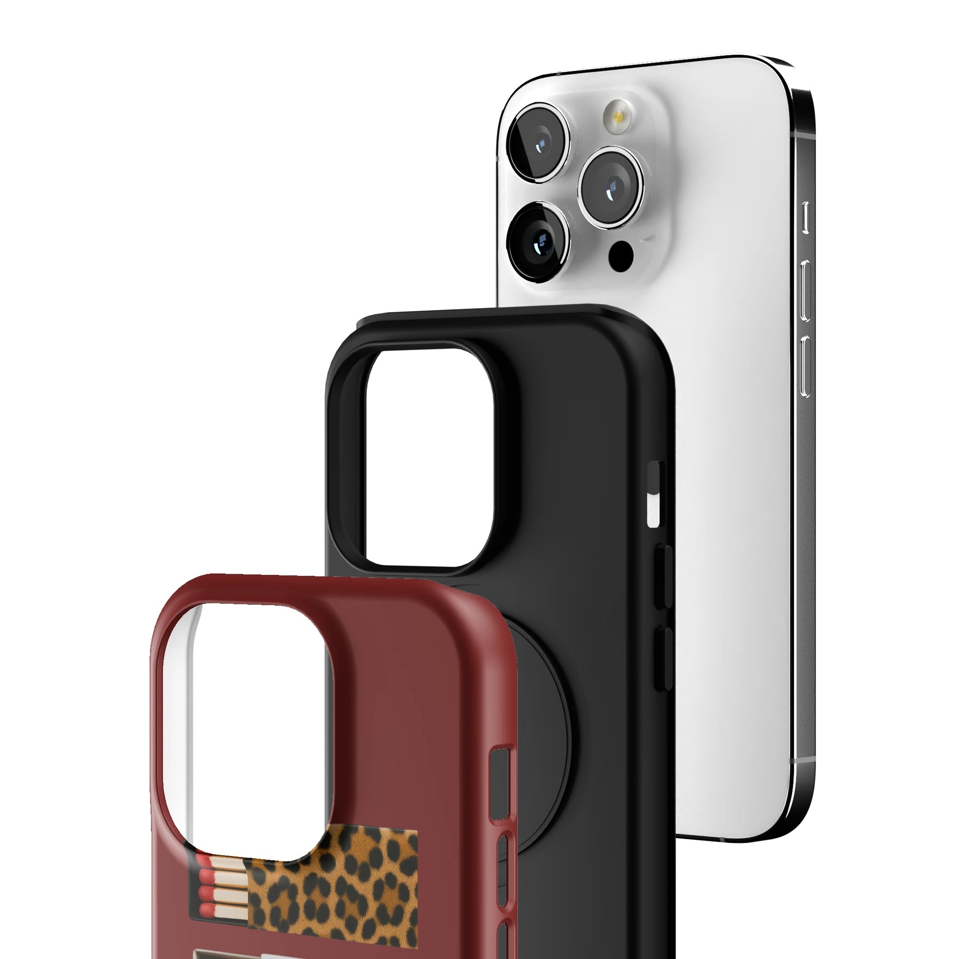 Burgundy Match iPhone Case gallery - Iphone_14_Pro_3