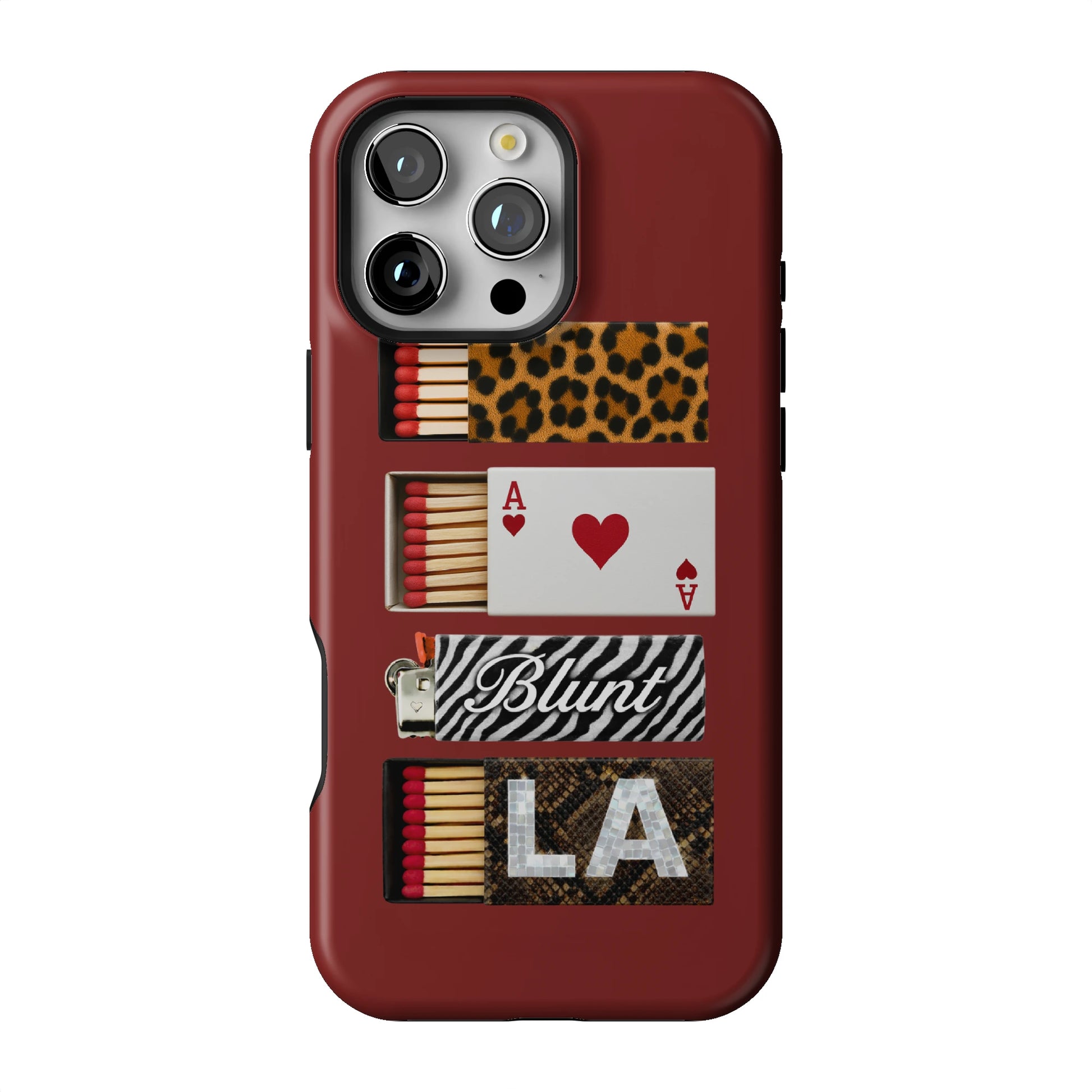 Burgundy Match iPhone Case gallery - Iphone_16_Pro_Max_1