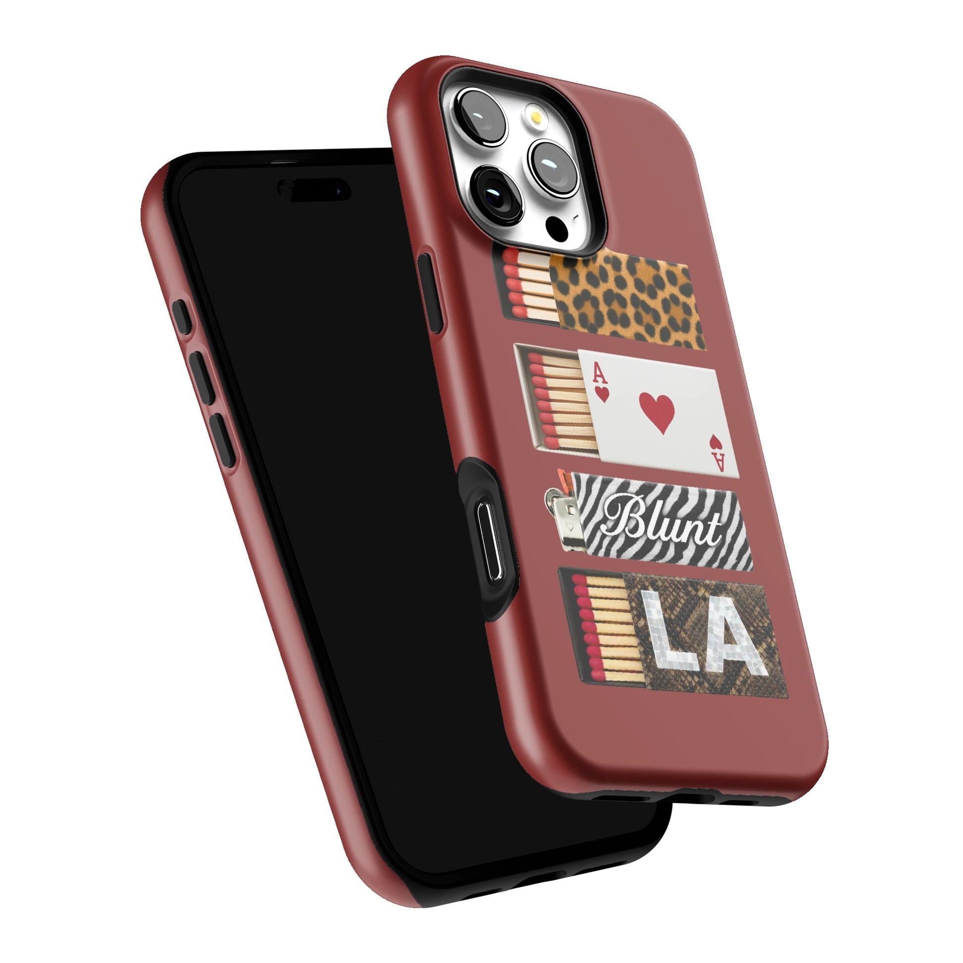 Burgundy Match iPhone Case gallery - Iphone_16_Pro_Max_6