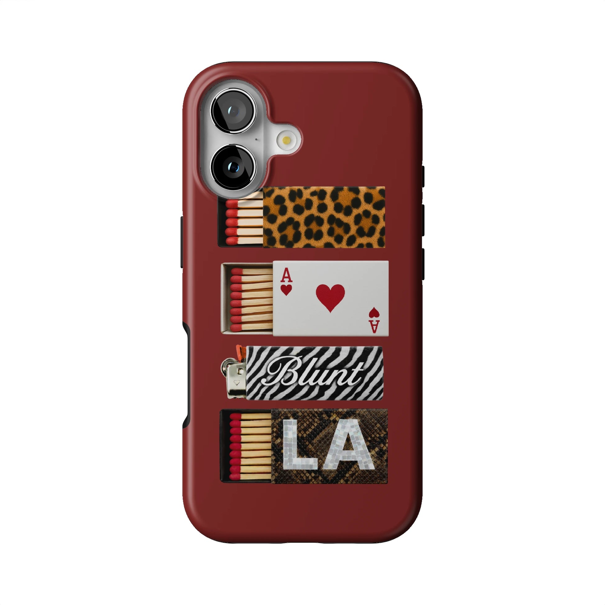 Burgundy Match iPhone Case gallery - Iphone_17_Iphone_1