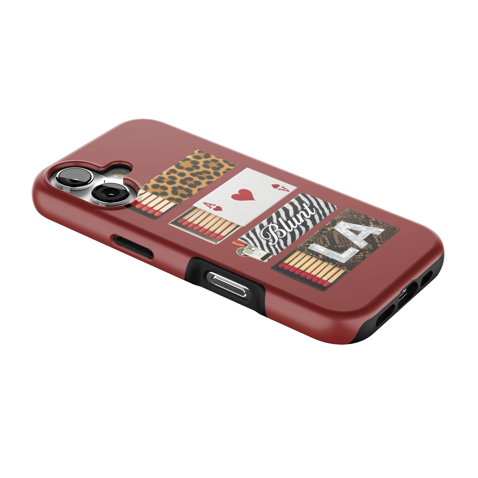 Burgundy Match iPhone Case gallery - Iphone_17_Iphone_2