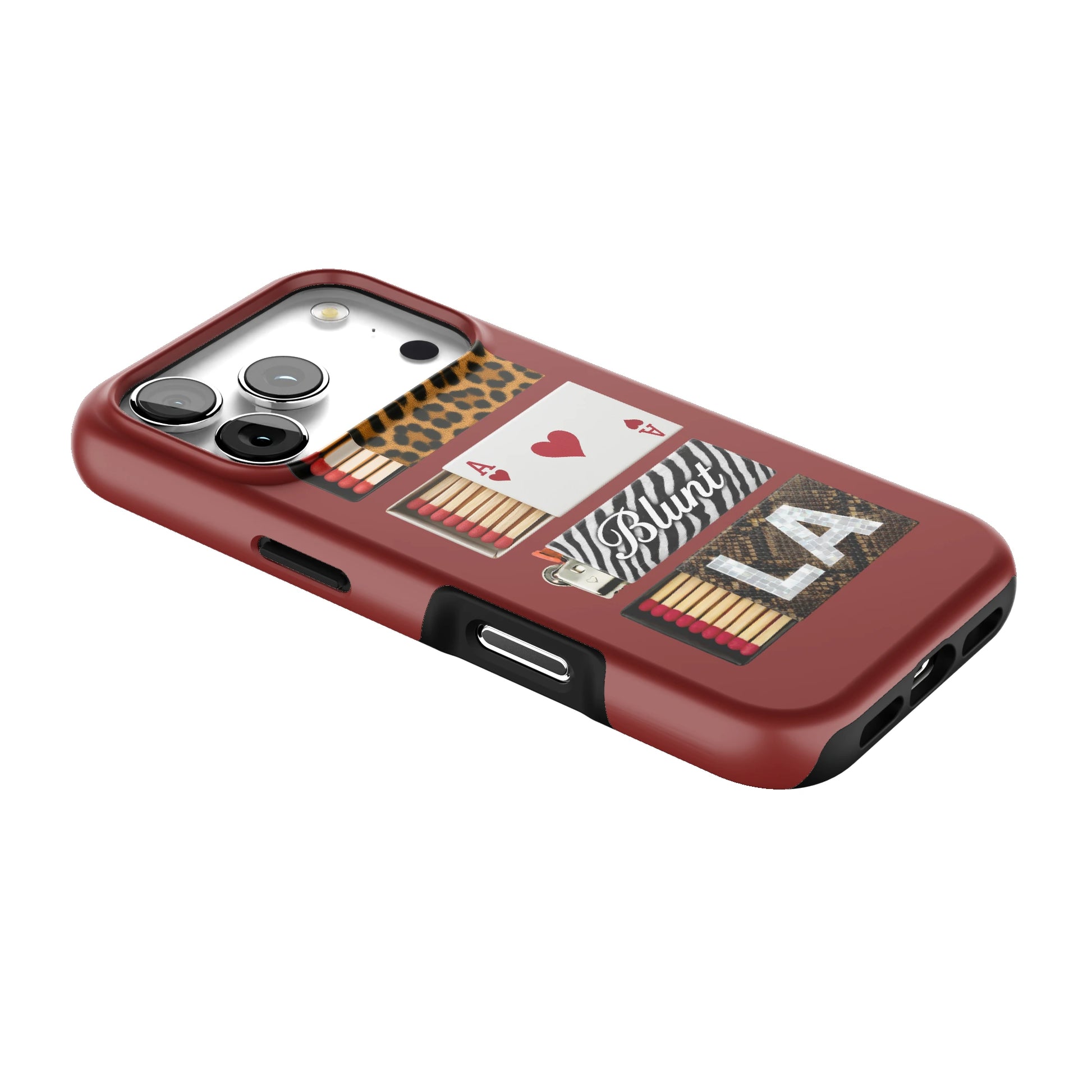 Burgundy Match iPhone Case gallery - Iphone_17_Pro_2