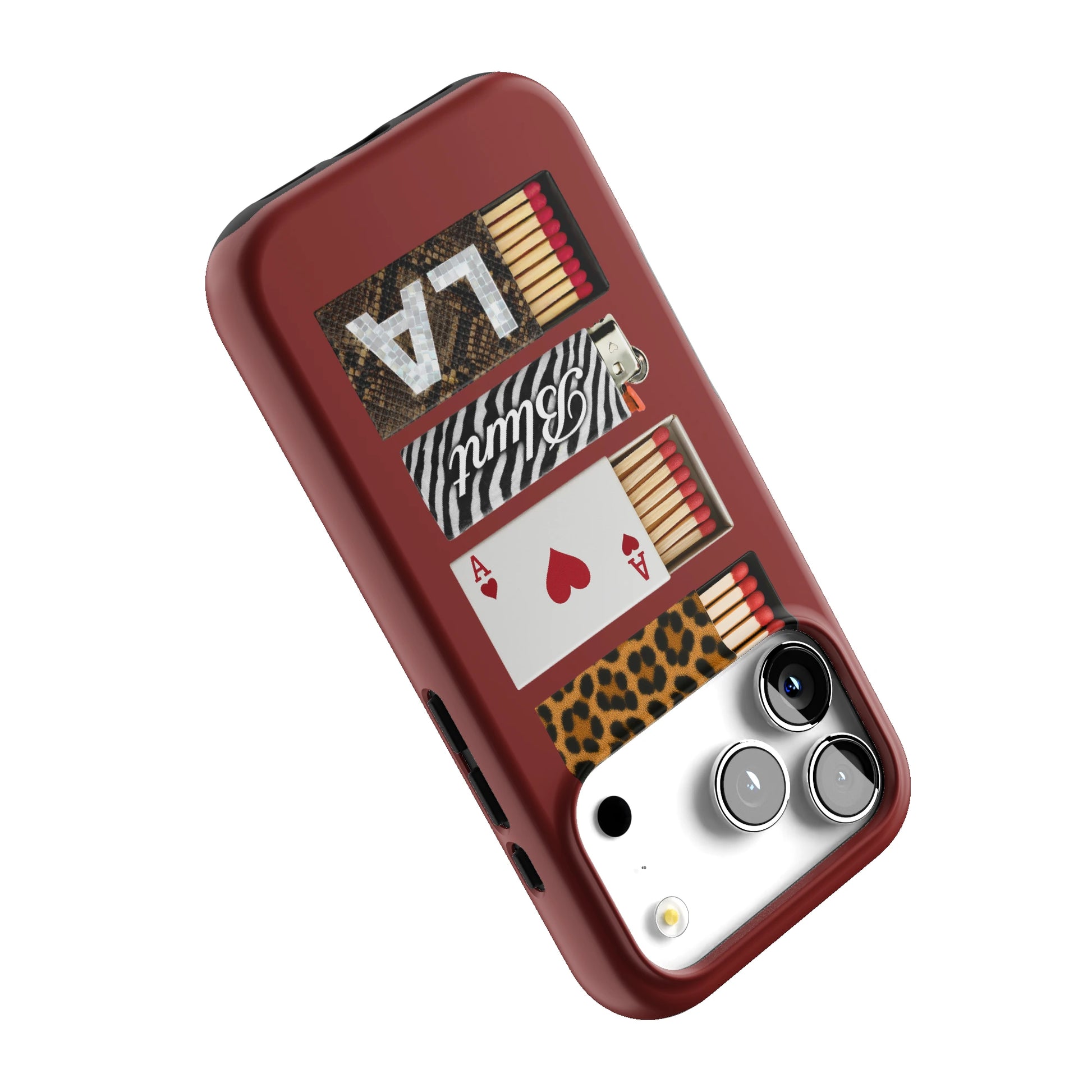 Burgundy Match iPhone Case gallery - Iphone_17_Pro_5