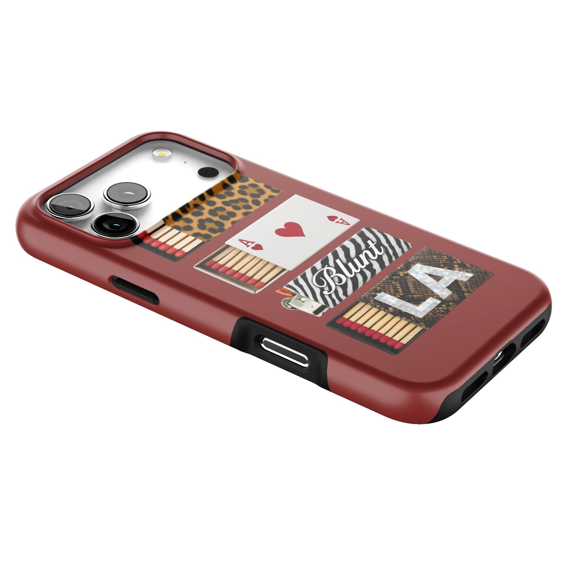 Burgundy Match iPhone Case gallery - Iphone_17_Pro_Max_2