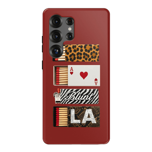 Burgundy Match Samsung Case - Blunt Cases