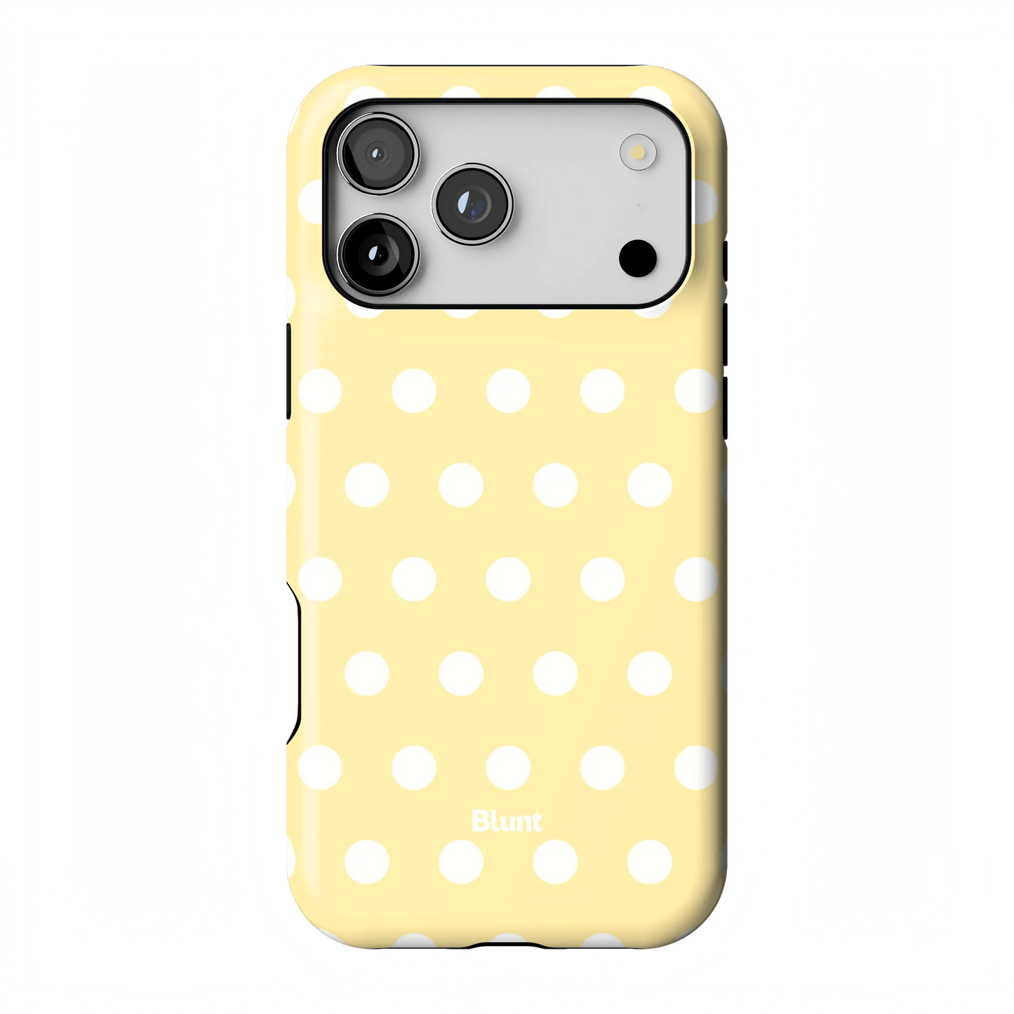 Butter Cream Polka iPhone Case - Blunt Cases