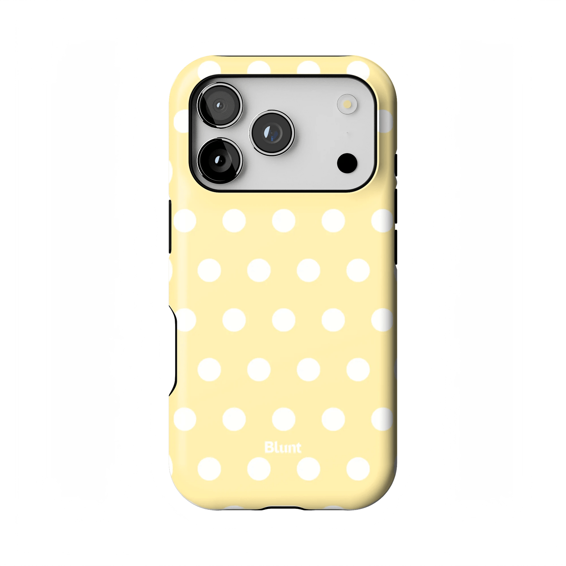 Butter Cream Polka iPhone Case - Blunt Cases