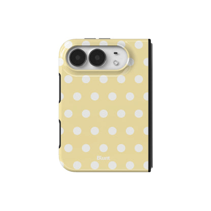 butter-cream-polka-iphone-case iPhone 18 Duo case, view 2
