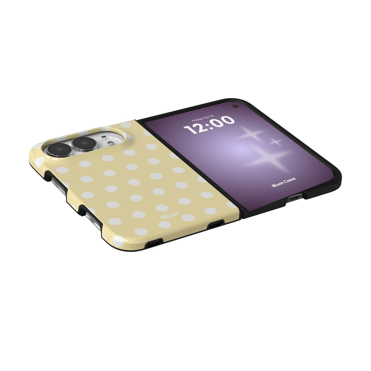 butter-cream-polka-iphone-case iPhone 18 Duo case, view 5