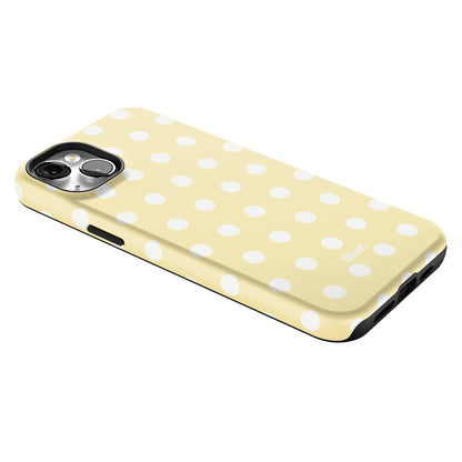 Butter Cream Polka iPhone Case gallery - Iphone_14_Mini_Air_Plus_2