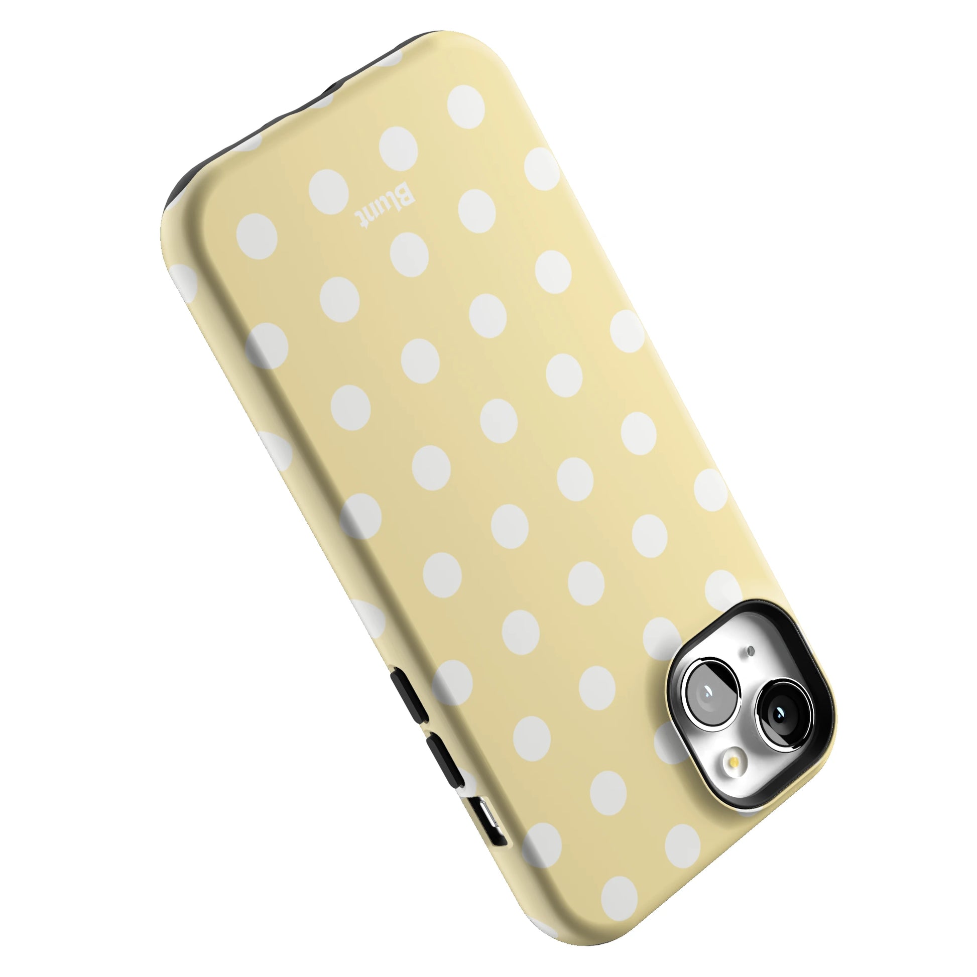 Butter Cream Polka iPhone Case gallery - Iphone_15_Mini_Air_Plus_5