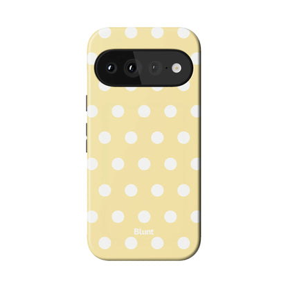 Butter Cream Polka Pixel Case - Blunt Cases