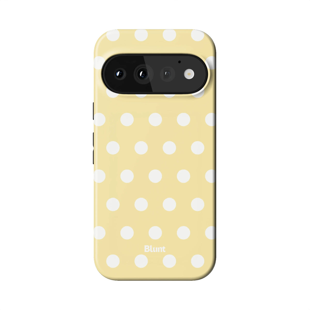 Butter Cream Polka Pixel Case - Blunt Cases