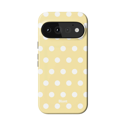 Butter Cream Polka Pixel Case - Blunt Cases