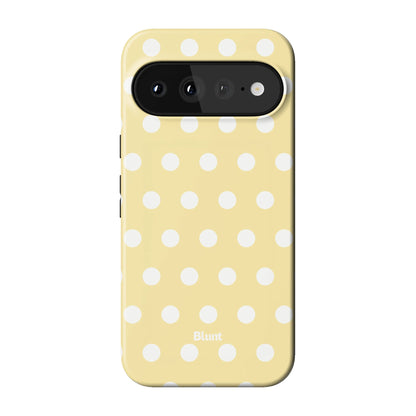 Butter Cream Polka Pixel Case - Blunt Cases