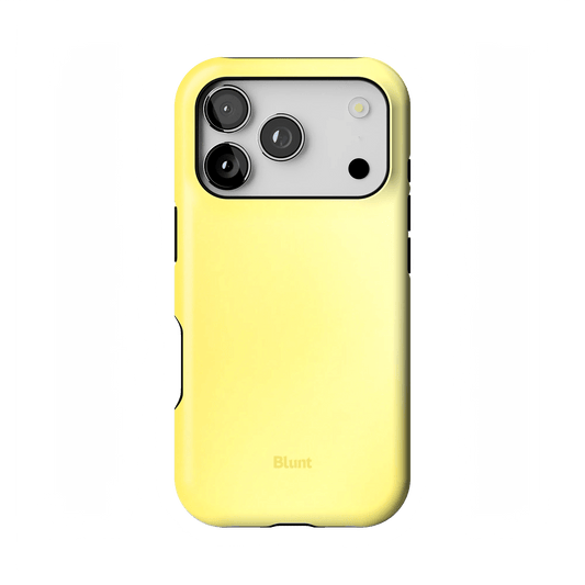 Butter Yellow iPhone Case - Blunt Cases
